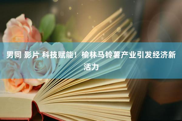 男同 影片 科技赋能！榆林马铃薯产业引发经济新活力
