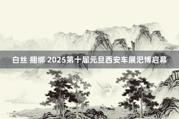 白丝 捆绑 2025第十届元旦西安车展汜博启幕