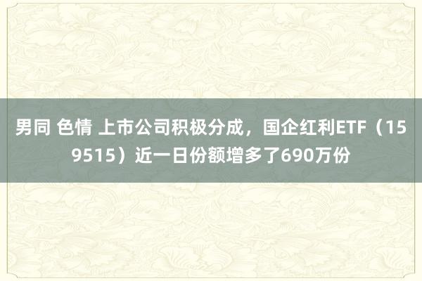 男同 色情 上市公司积极分成，国企红利ETF（159515）近一日份额增多了690万份